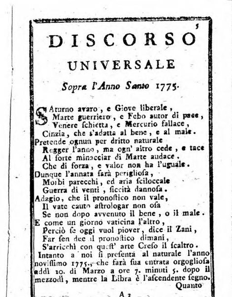 Il corso delle stelle osservato dal pronostico moderno Palmaverde Palmaverde almanacco piemontese ...