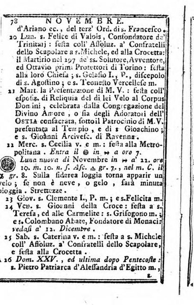 Il corso delle stelle osservato dal pronostico moderno Palmaverde Palmaverde almanacco piemontese ...