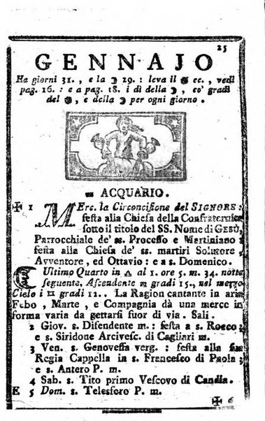 Il corso delle stelle osservato dal pronostico moderno Palmaverde Palmaverde almanacco piemontese ...