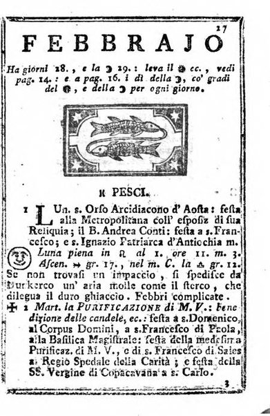 Il corso delle stelle osservato dal pronostico moderno Palmaverde Palmaverde almanacco piemontese ...