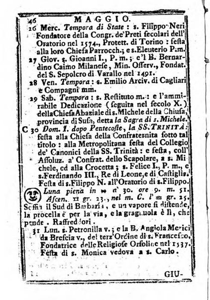 Il corso delle stelle osservato dal pronostico moderno Palmaverde Palmaverde almanacco piemontese ...