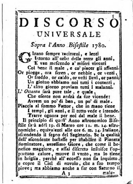 Il corso delle stelle osservato dal pronostico moderno Palmaverde Palmaverde almanacco piemontese ...