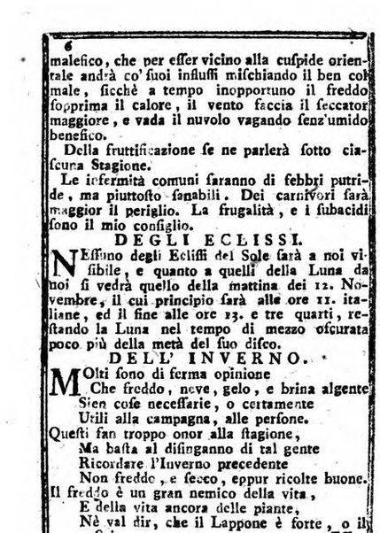 Il corso delle stelle osservato dal pronostico moderno Palmaverde Palmaverde almanacco piemontese ...