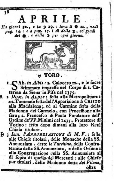 Il corso delle stelle osservato dal pronostico moderno Palmaverde Palmaverde almanacco piemontese ...