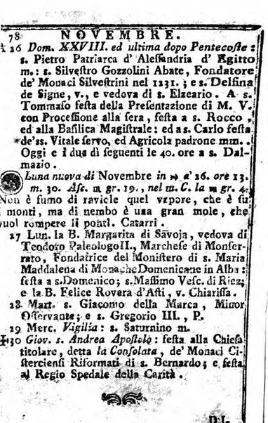 Il corso delle stelle osservato dal pronostico moderno Palmaverde Palmaverde almanacco piemontese ...