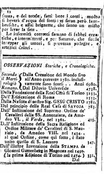 Il corso delle stelle osservato dal pronostico moderno Palmaverde Palmaverde almanacco piemontese ...