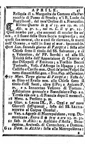 Il corso delle stelle osservato dal pronostico moderno Palmaverde Palmaverde almanacco piemontese ...