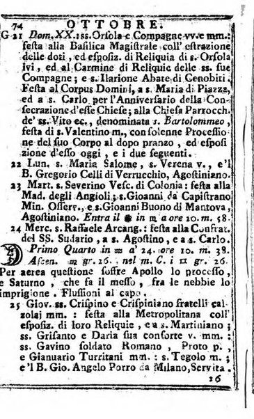 Il corso delle stelle osservato dal pronostico moderno Palmaverde Palmaverde almanacco piemontese ...