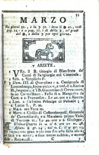 Il corso delle stelle osservato dal pronostico moderno Palmaverde Palmaverde almanacco piemontese ...