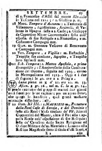 Il corso delle stelle osservato dal pronostico moderno Palmaverde Palmaverde almanacco piemontese ...