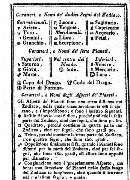 Il corso delle stelle osservato dal pronostico moderno Palmaverde Palmaverde almanacco piemontese ...