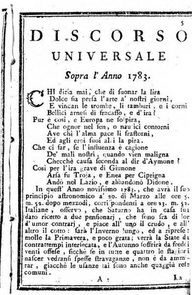 Il corso delle stelle osservato dal pronostico moderno Palmaverde Palmaverde almanacco piemontese ...