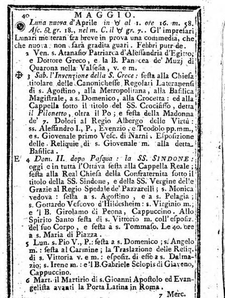 Il corso delle stelle osservato dal pronostico moderno Palmaverde Palmaverde almanacco piemontese ...