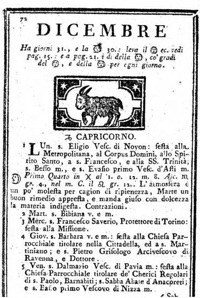 Il corso delle stelle osservato dal pronostico moderno Palmaverde Palmaverde almanacco piemontese ...