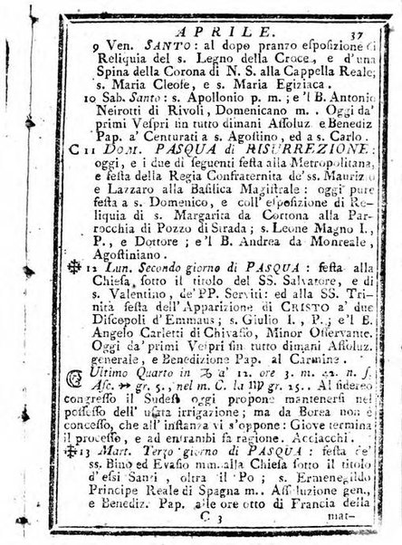 Il corso delle stelle osservato dal pronostico moderno Palmaverde Palmaverde almanacco piemontese ...