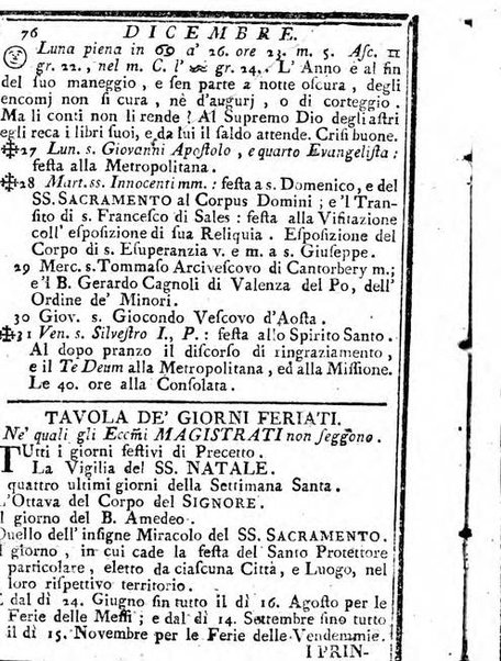 Il corso delle stelle osservato dal pronostico moderno Palmaverde Palmaverde almanacco piemontese ...