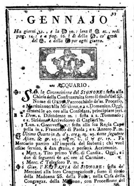 Il corso delle stelle osservato dal pronostico moderno Palmaverde Palmaverde almanacco piemontese ...