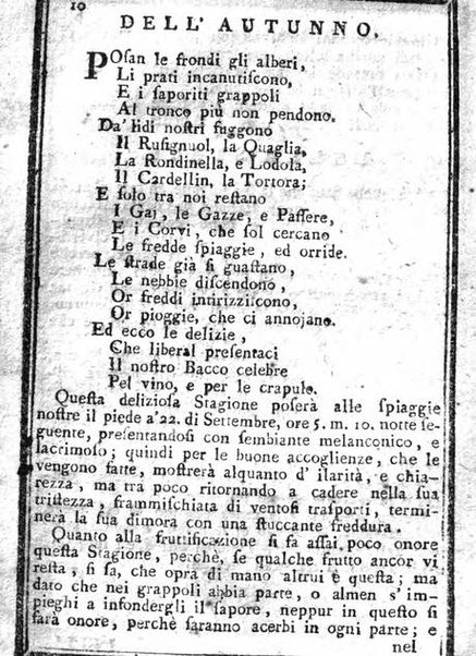 Il corso delle stelle osservato dal pronostico moderno Palmaverde Palmaverde almanacco piemontese ...