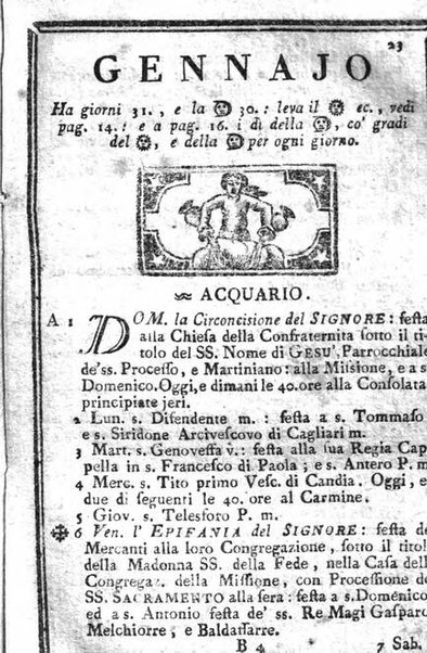 Il corso delle stelle osservato dal pronostico moderno Palmaverde Palmaverde almanacco piemontese ...