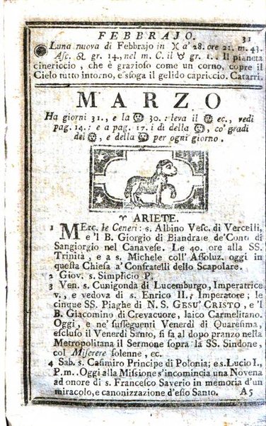 Il corso delle stelle osservato dal pronostico moderno Palmaverde Palmaverde almanacco piemontese ...