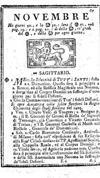 Il corso delle stelle osservato dal pronostico moderno Palmaverde Palmaverde almanacco piemontese ...