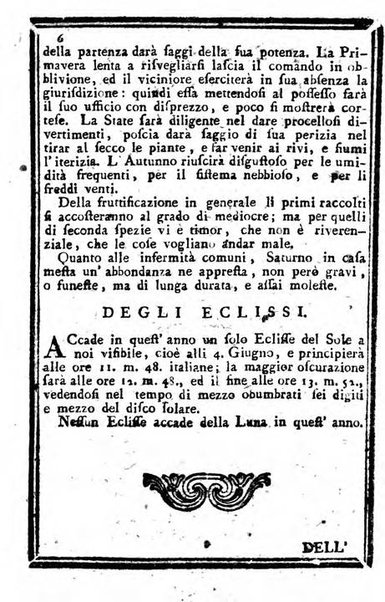 Il corso delle stelle osservato dal pronostico moderno Palmaverde Palmaverde almanacco piemontese ...