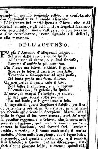 Il corso delle stelle osservato dal pronostico moderno Palmaverde Palmaverde almanacco piemontese ...