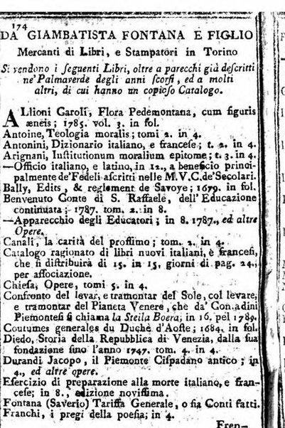 Il corso delle stelle osservato dal pronostico moderno Palmaverde Palmaverde almanacco piemontese ...