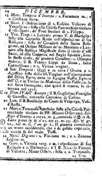 Il corso delle stelle osservato dal pronostico moderno Palmaverde Palmaverde almanacco piemontese ...