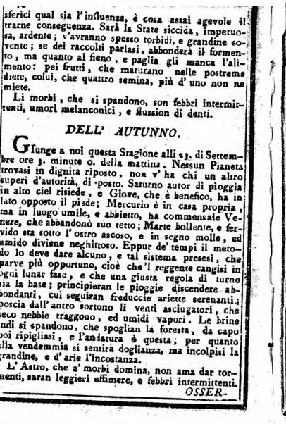 Il corso delle stelle osservato dal pronostico moderno Palmaverde Palmaverde almanacco piemontese ...