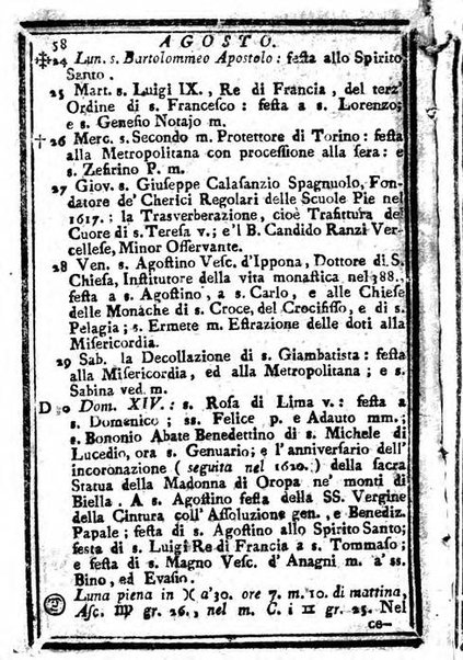 Il corso delle stelle osservato dal pronostico moderno Palmaverde Palmaverde almanacco piemontese ...