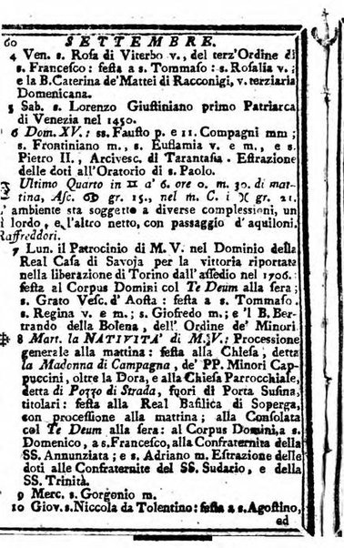 Il corso delle stelle osservato dal pronostico moderno Palmaverde Palmaverde almanacco piemontese ...