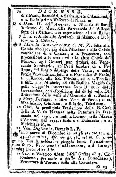 Il corso delle stelle osservato dal pronostico moderno Palmaverde Palmaverde almanacco piemontese ...