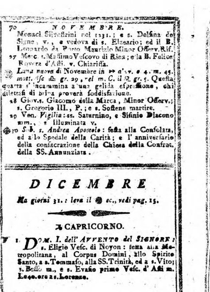 Il corso delle stelle osservato dal pronostico moderno Palmaverde Palmaverde almanacco piemontese ...