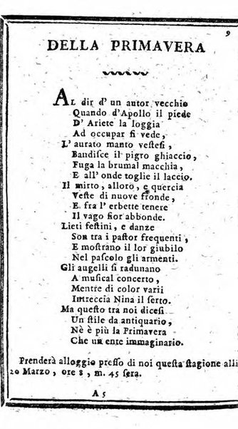 Il corso delle stelle osservato dal pronostico moderno Palmaverde Palmaverde almanacco piemontese ...