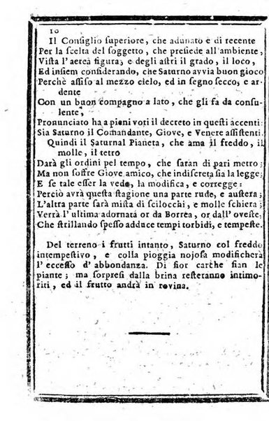 Il corso delle stelle osservato dal pronostico moderno Palmaverde Palmaverde almanacco piemontese ...