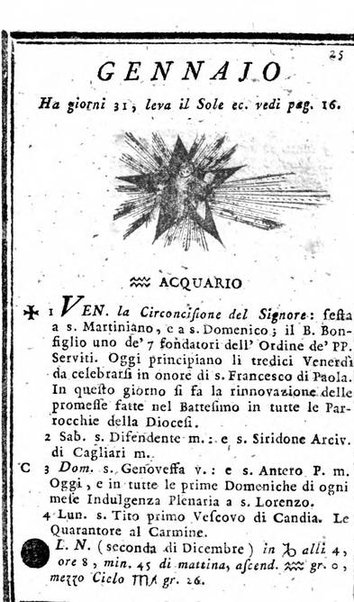 Il corso delle stelle osservato dal pronostico moderno Palmaverde Palmaverde almanacco piemontese ...