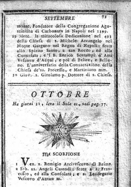 Il corso delle stelle osservato dal pronostico moderno Palmaverde Palmaverde almanacco piemontese ...