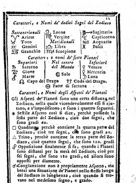 Il corso delle stelle osservato dal pronostico moderno Palmaverde Palmaverde almanacco piemontese ...