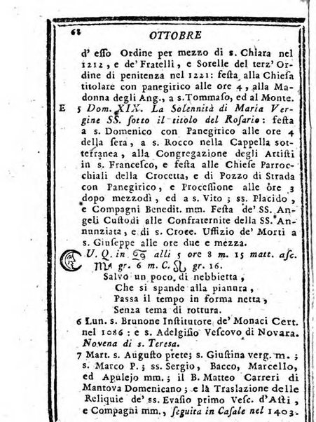 Il corso delle stelle osservato dal pronostico moderno Palmaverde Palmaverde almanacco piemontese ...