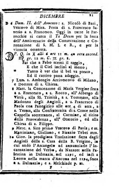 Il corso delle stelle osservato dal pronostico moderno Palmaverde Palmaverde almanacco piemontese ...