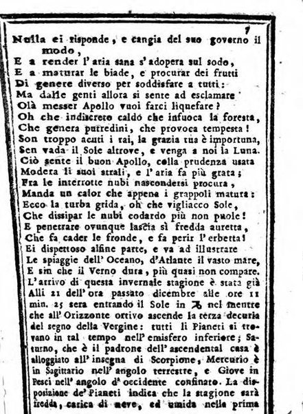 Il corso delle stelle osservato dal pronostico moderno Palmaverde Palmaverde almanacco piemontese ...