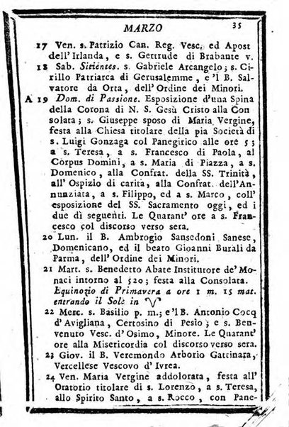 Il corso delle stelle osservato dal pronostico moderno Palmaverde Palmaverde almanacco piemontese ...