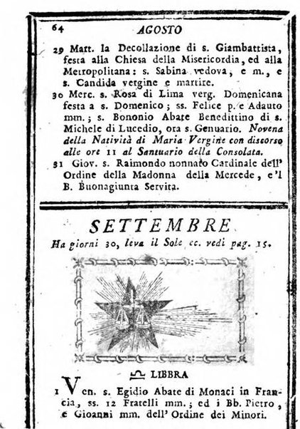 Il corso delle stelle osservato dal pronostico moderno Palmaverde Palmaverde almanacco piemontese ...