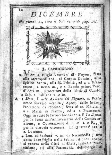 Il corso delle stelle osservato dal pronostico moderno Palmaverde Palmaverde almanacco piemontese ...