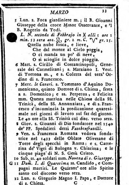 Il corso delle stelle osservato dal pronostico moderno Palmaverde Palmaverde almanacco piemontese ...