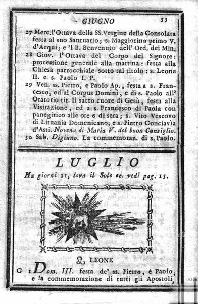 Il corso delle stelle osservato dal pronostico moderno Palmaverde Palmaverde almanacco piemontese ...