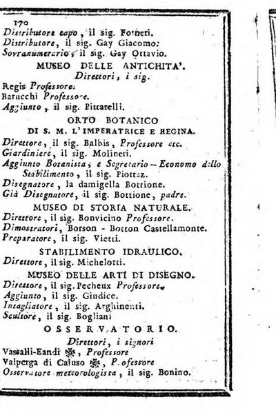 Il corso delle stelle osservato dal pronostico moderno Palmaverde Palmaverde almanacco piemontese ...