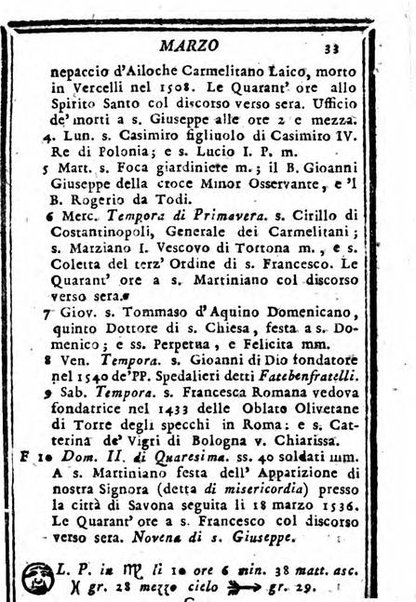 Il corso delle stelle osservato dal pronostico moderno Palmaverde Palmaverde almanacco piemontese ...