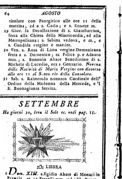 Il corso delle stelle osservato dal pronostico moderno Palmaverde Palmaverde almanacco piemontese ...